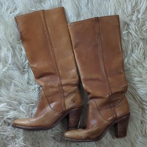 Women's Tan frye Leather Boots